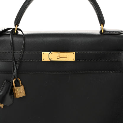 Hermes Box Kelly Sellier 32 Black 8 of 12