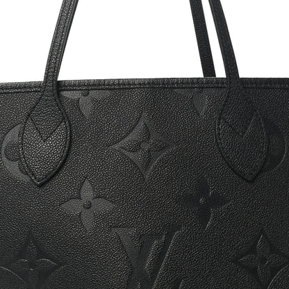 Louis Vuitton Empreinte Monogram Giant Neverfull MM Black 7 of 9