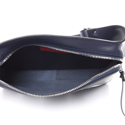 Valentino Garavani Calfskin VLTN Belt Bag Marine 5 of 6