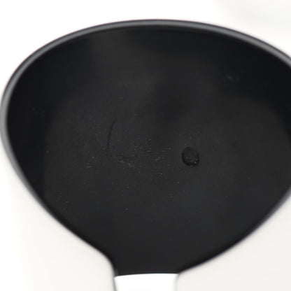 Chanel Resin CC Cuff White Black 3 of 3