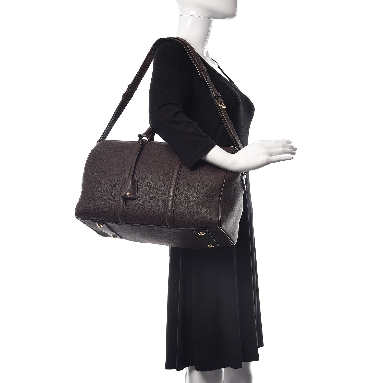 Louis Vuitton Calfskin SC Bag GM Chocolate 2 of 12