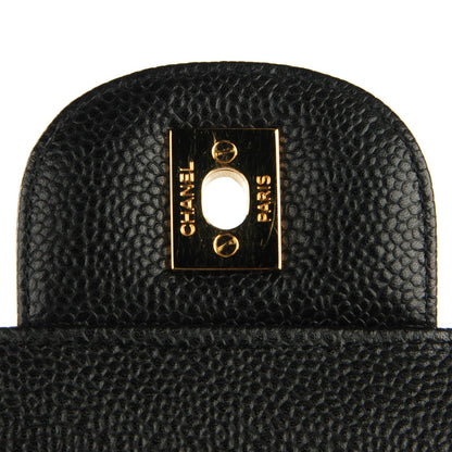 Chanel Caviar Quilted Maxi Double Flap Black 6 of 9