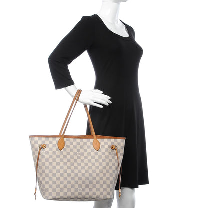 Louis Vuitton Damier Azur Neverfull MM 2 of 10