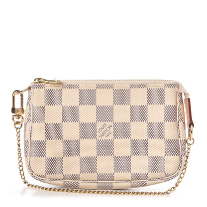 Louis Vuitton Damier Azur Mini Pochette Accessories 1 of 8