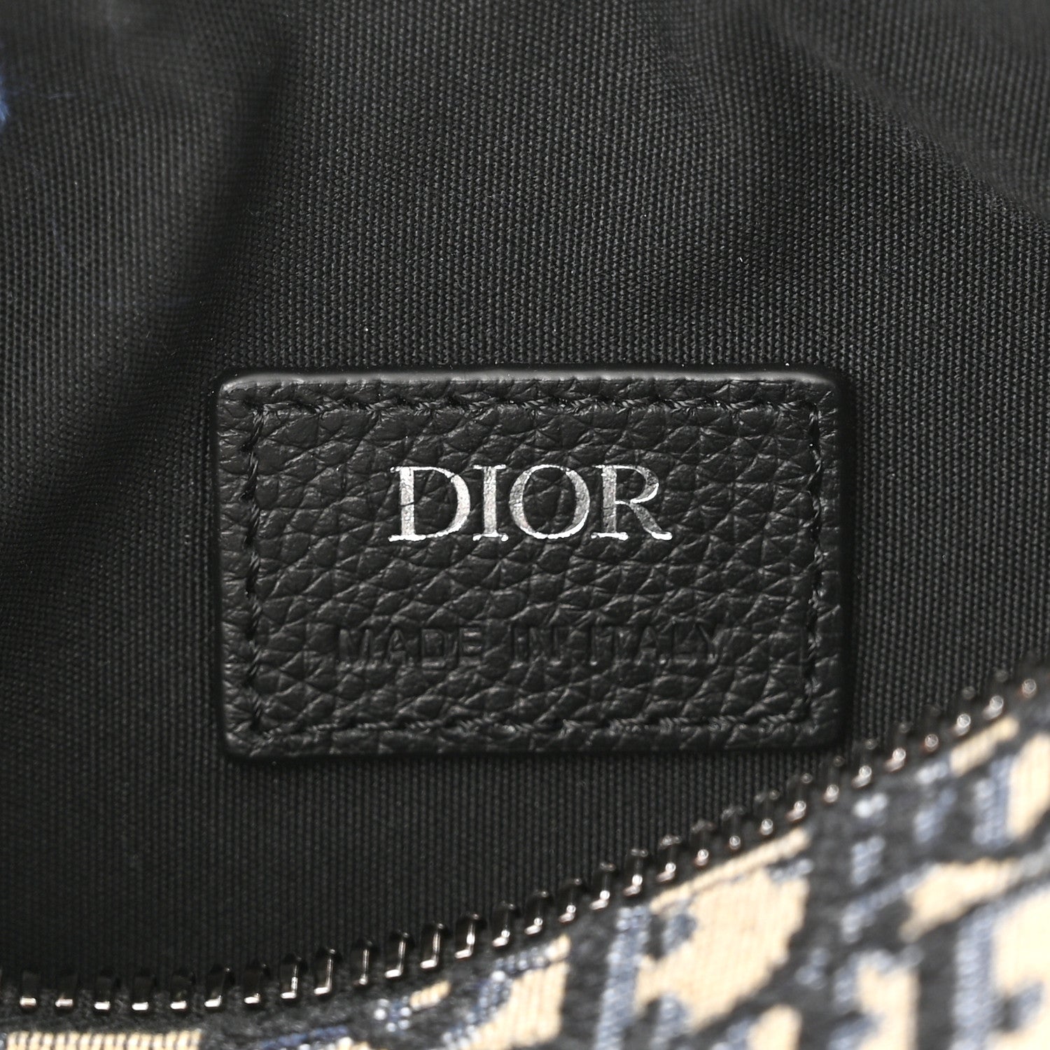 Christian Dior Oblique Mini Roller Messenger Bag Blue 5 of 9
