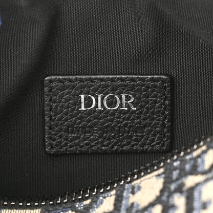 Christian Dior Oblique Mini Roller Messenger Bag Blue 5 of 9