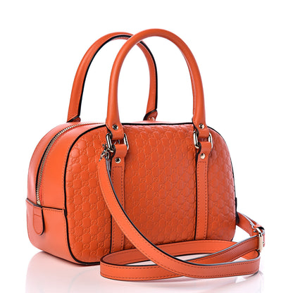 Gucci Soft Microguccissima Small Crossbody Bag Sun Orange 3 of 11