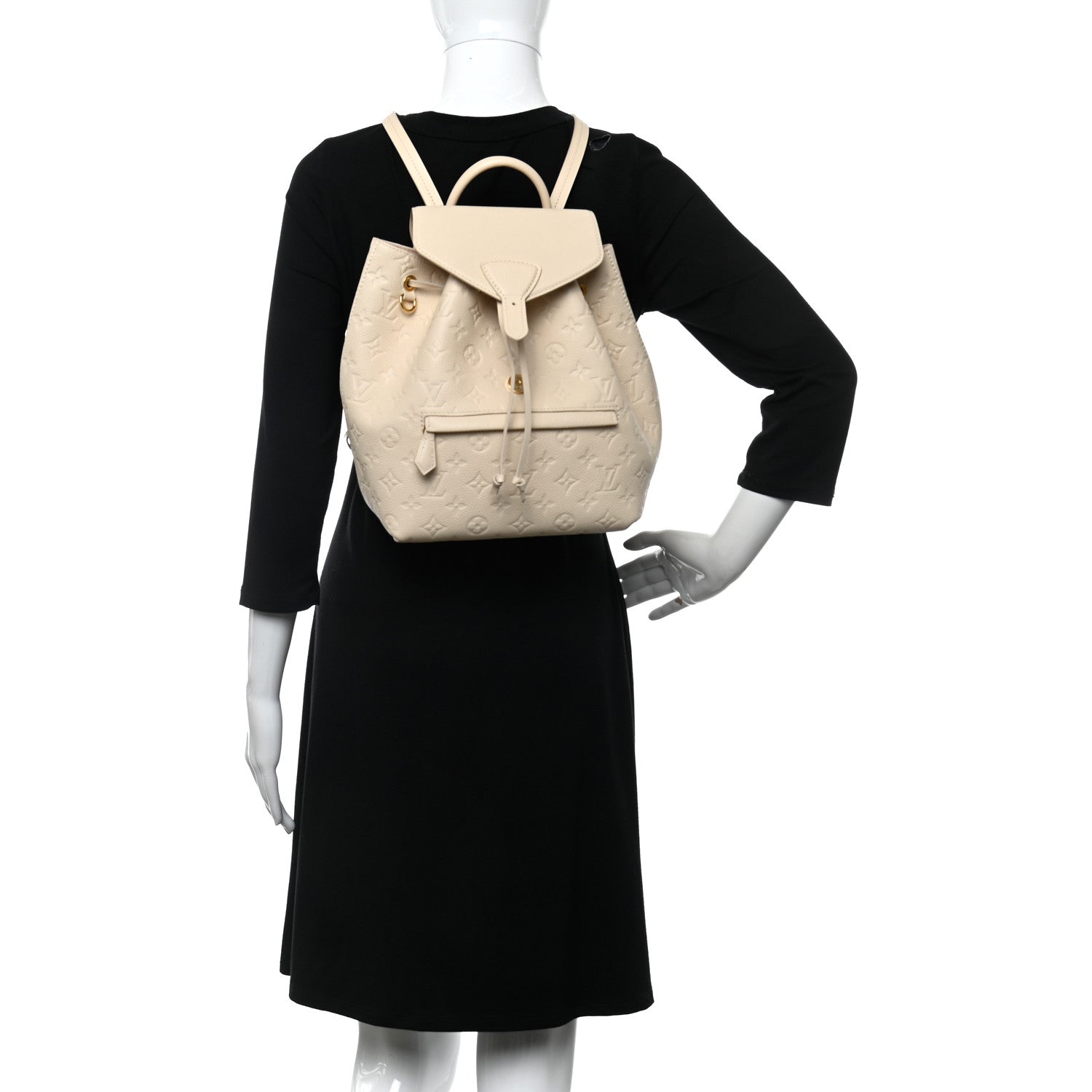 Louis Vuitton Empreinte Montsouris PM Creme 3 of 10