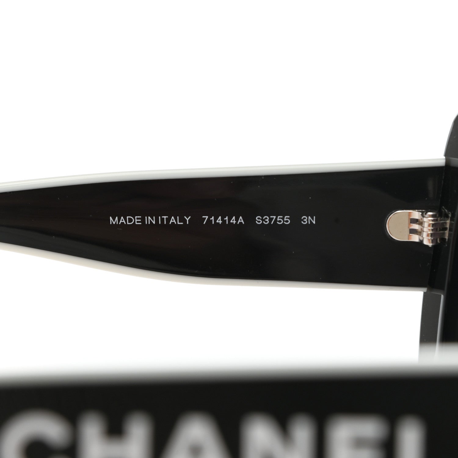 Chanel Acetate Sunglasses 71414A Black 6 of 7