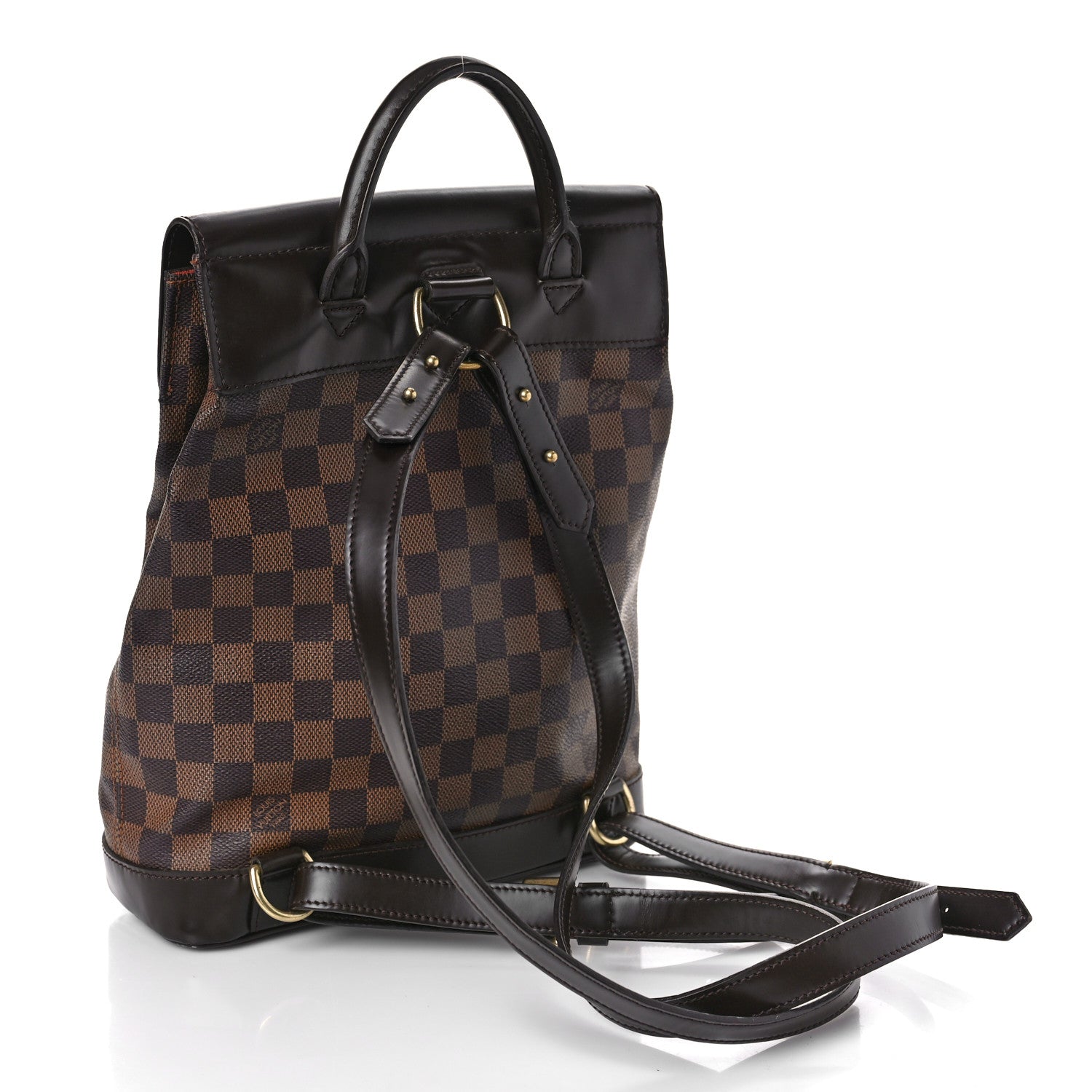 Louis Vuitton Damier Ebene Soho Backpack 3 of 8