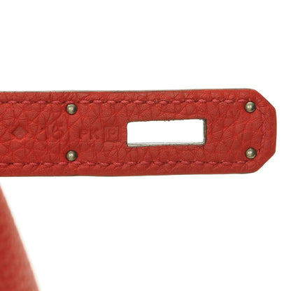Hermes Togo Birkin 35 Rouge Casaque 16 of 23