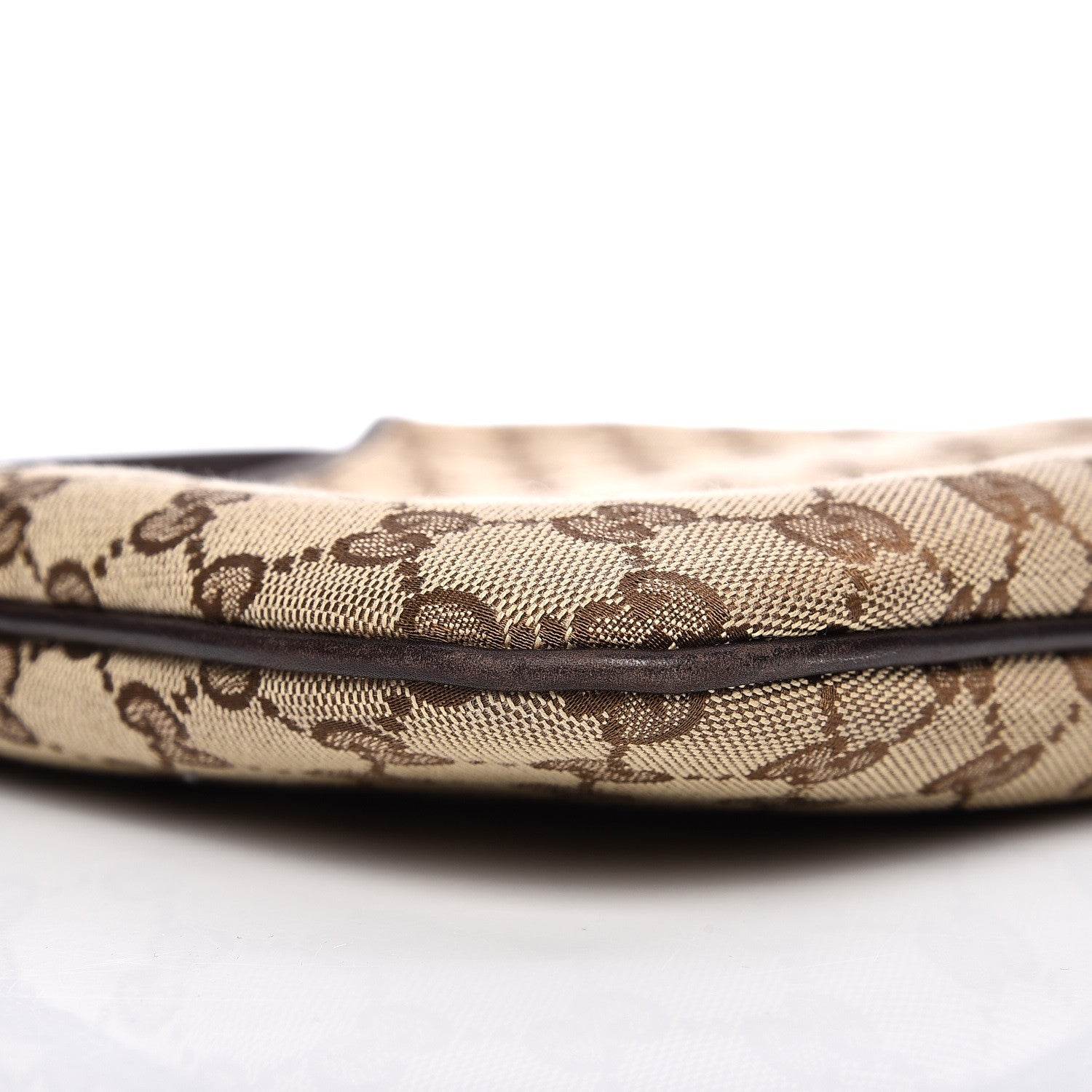 Gucci Monogram Medium New Britt Hobo Dark Brown 10 of 11