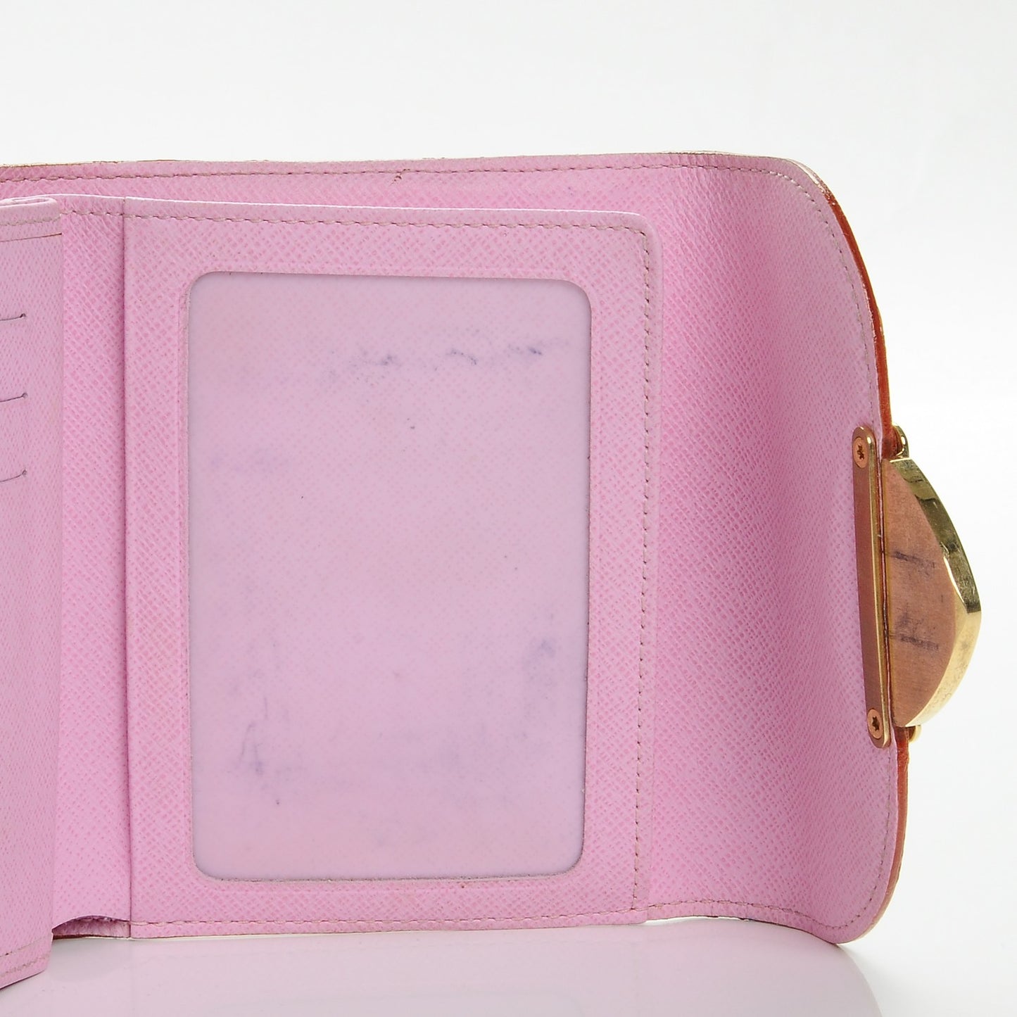 Monogram Multicolor Joey Wallet White Litchi