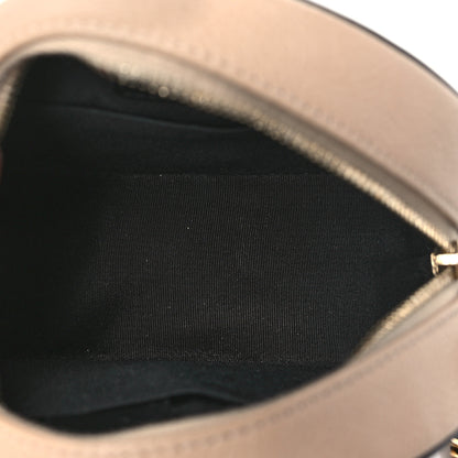 Chanel Caviar Quilted Round Filigree Crossbody Beige Black 6 of 12
