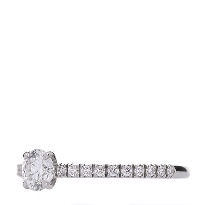 Cartier Platinum Diamond .30ct Etincelle De Cartier Solitaire Engagement Ring 47 4.25 3 of 5