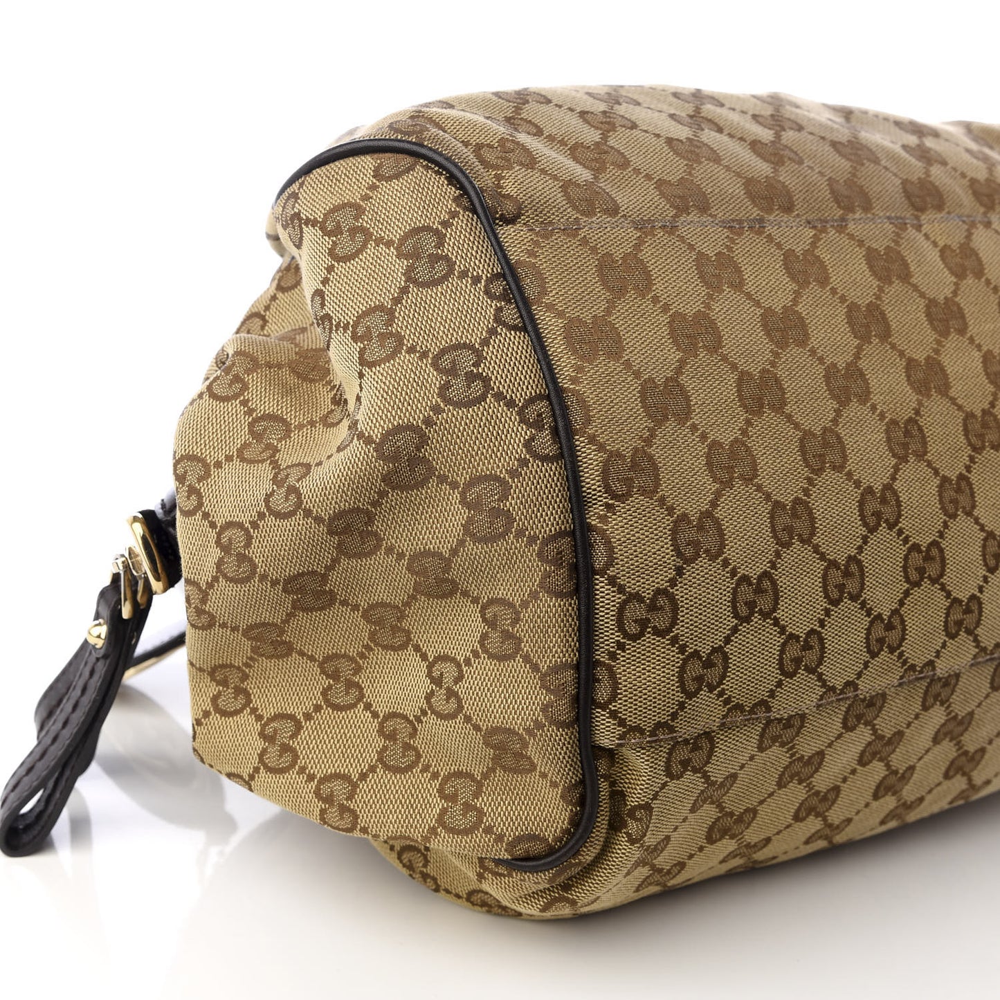 Monogram Medium Sukey Boston Bag Brown