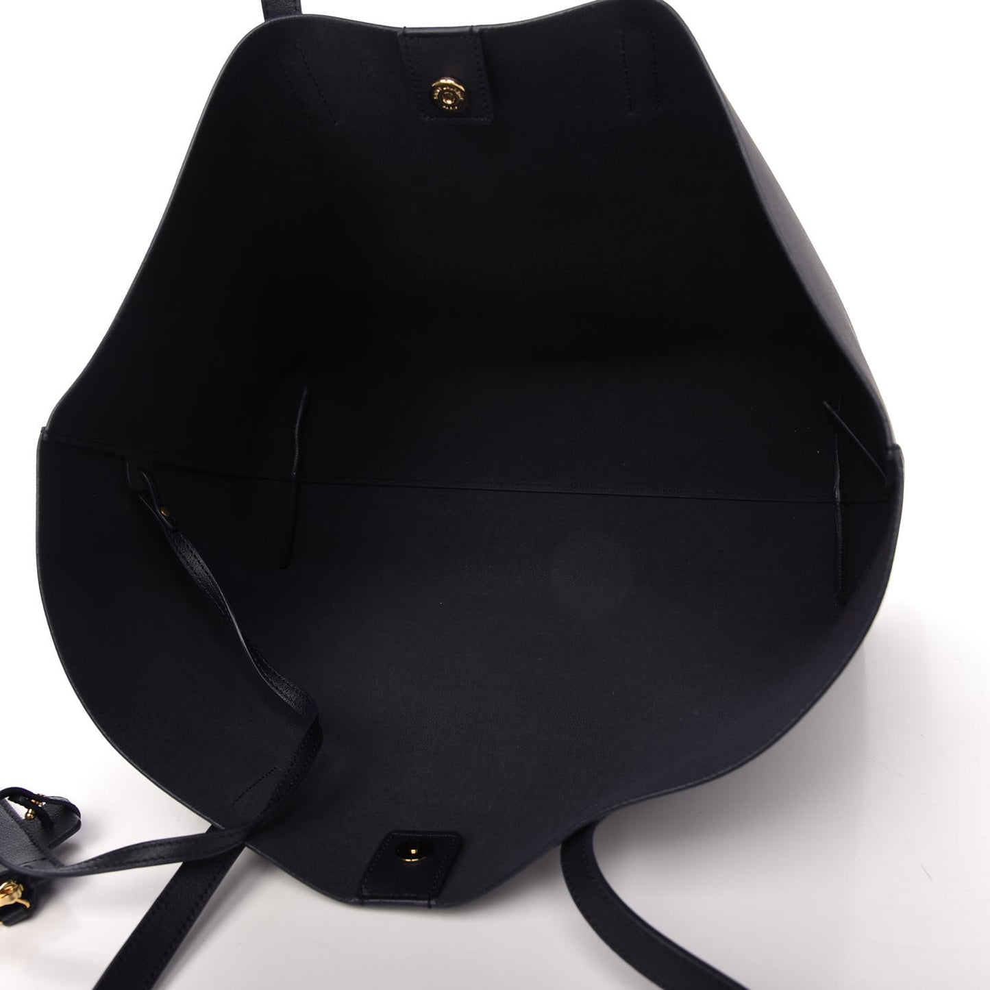 Calfskin Large Shopping Tote Deep Marine