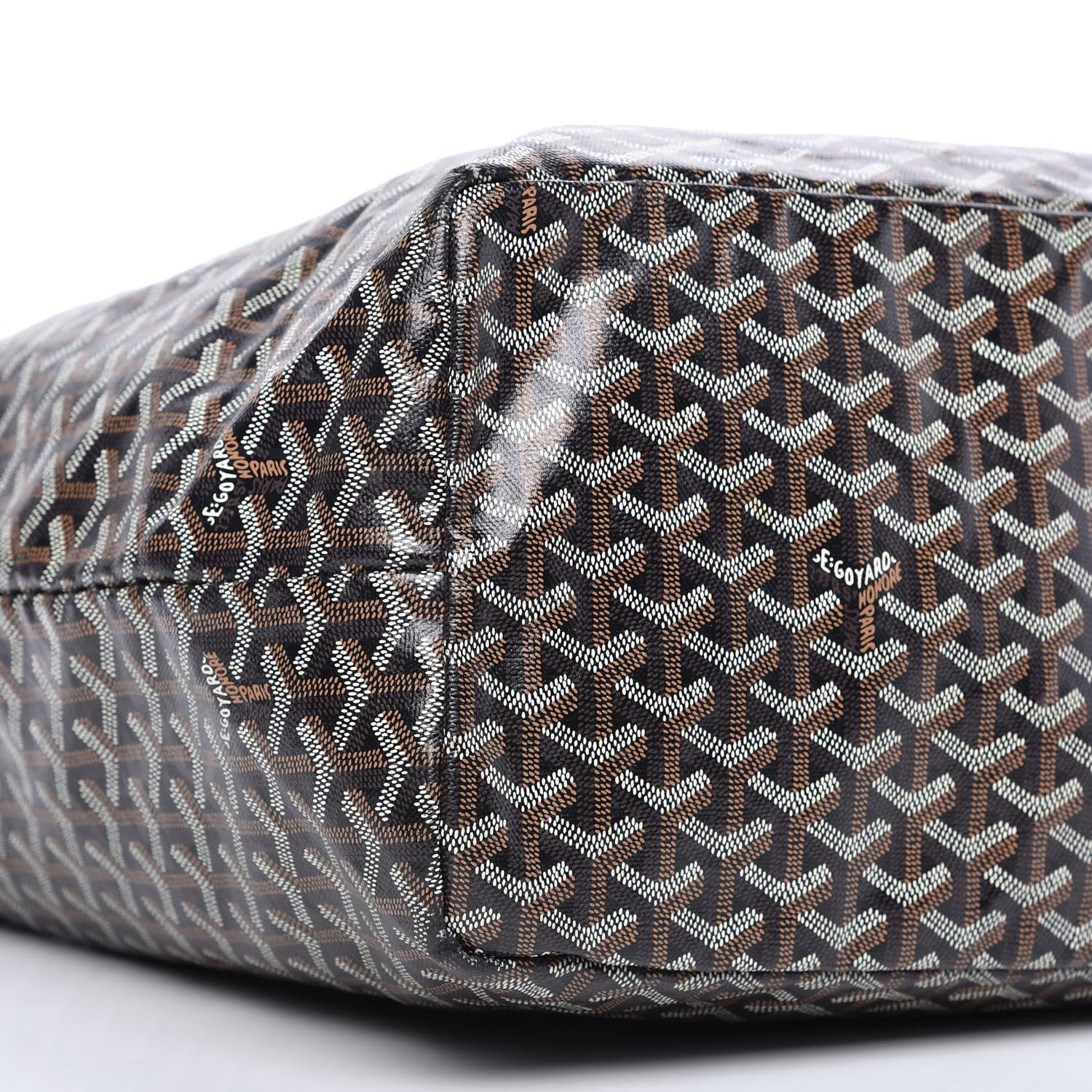 Goyard Goyardine Saint Louis GM Black 6 of 9
