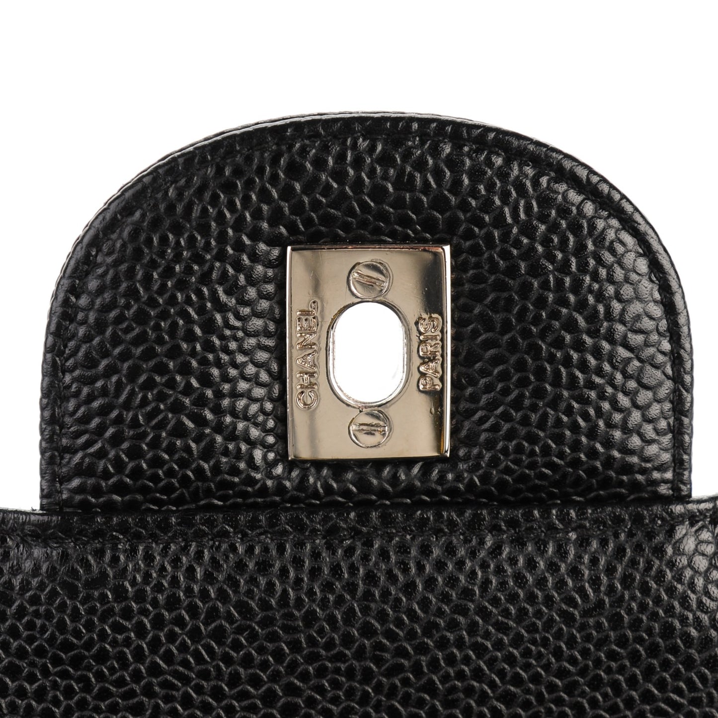 Caviar Quilted Jumbo Single Flap Black