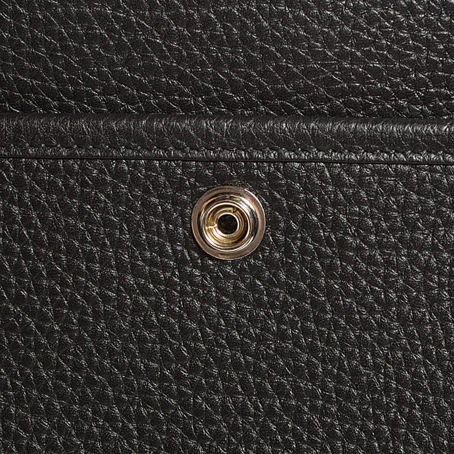 Hermes Taurillon Clemence Evelyne III PM Black 11 of 17