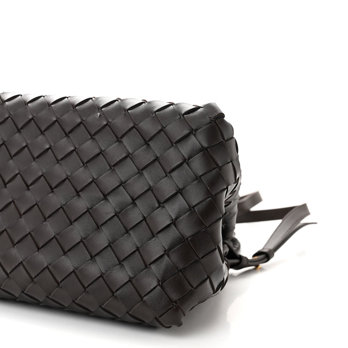 Nappa Intrecciato Small Parachute Shoulder Bag Fondant