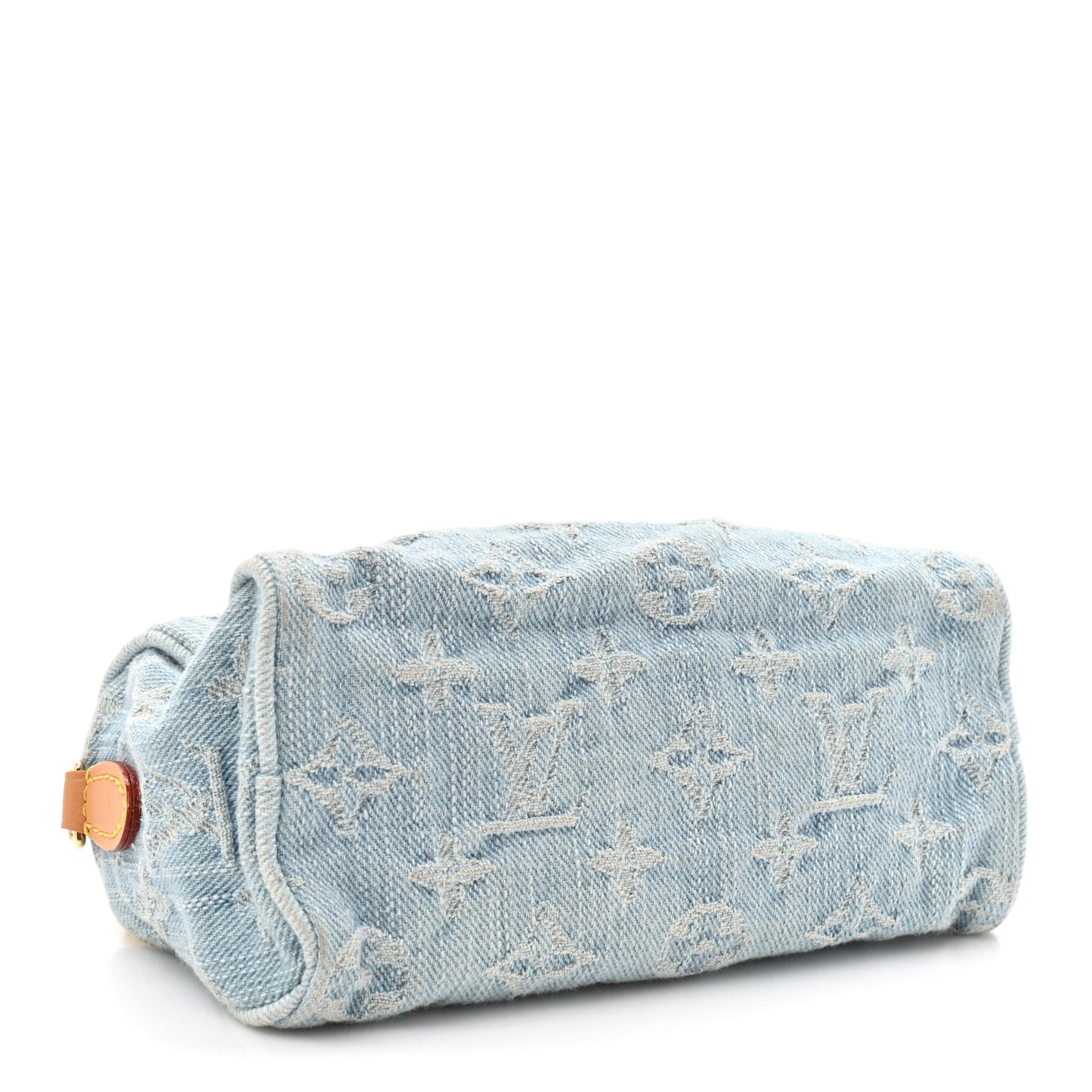 Monogram Denim Nano Speedy Sky Blue