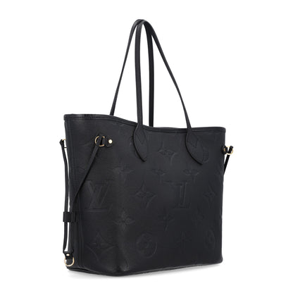 Louis Vuitton Empreinte Monogram Giant Neverfull MM Black 3 of 9