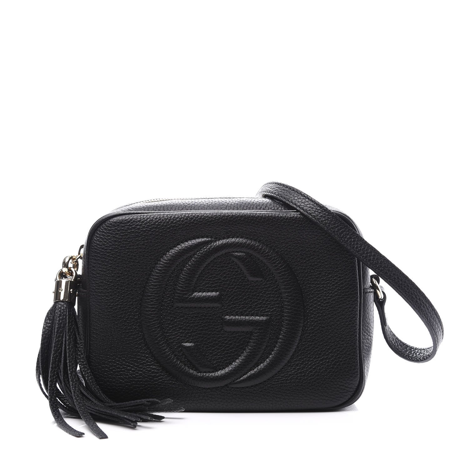 Gucci Pebbled Calfskin Small Soho Disco Bag Black 1 of 11