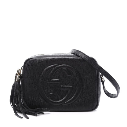 Gucci Pebbled Calfskin Small Soho Disco Bag Black 1 of 11