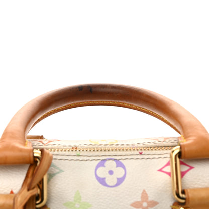 Louis Vuitton Monogram Multicolor Speedy 30 White 13 of 15