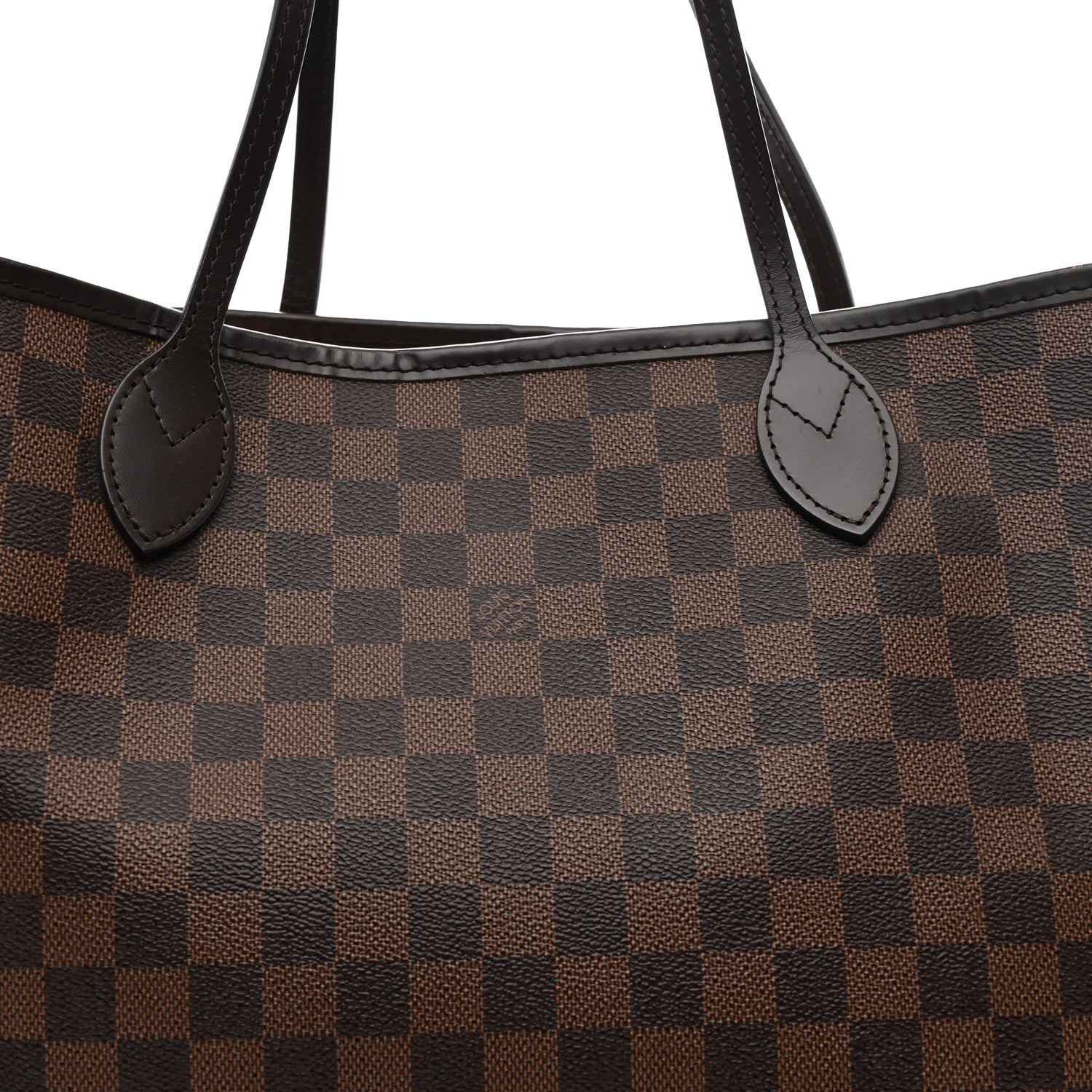 Louis Vuitton Damier Ebene Neo Neverfull MM Rose Ballerine 10 of 14
