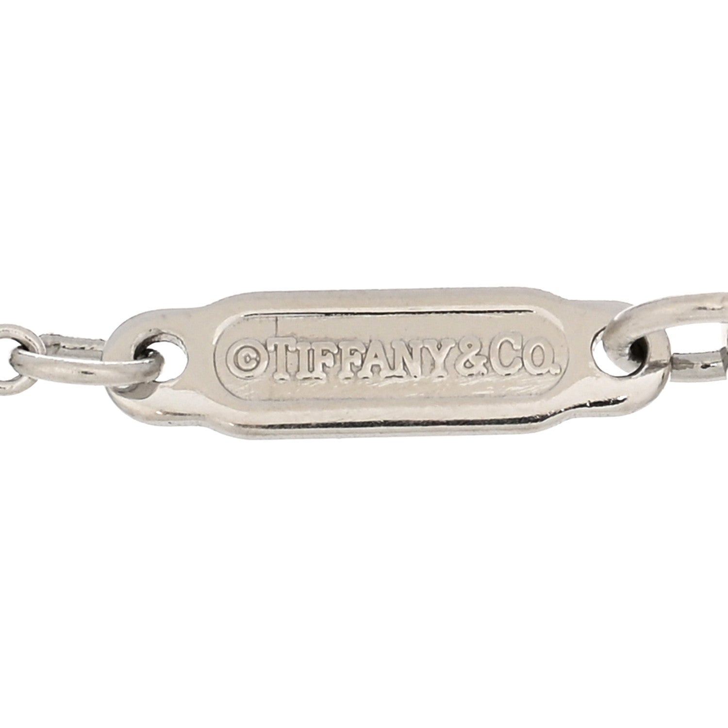 Tiffany Platinum Diamond Hearts Bracelet 3 of 3