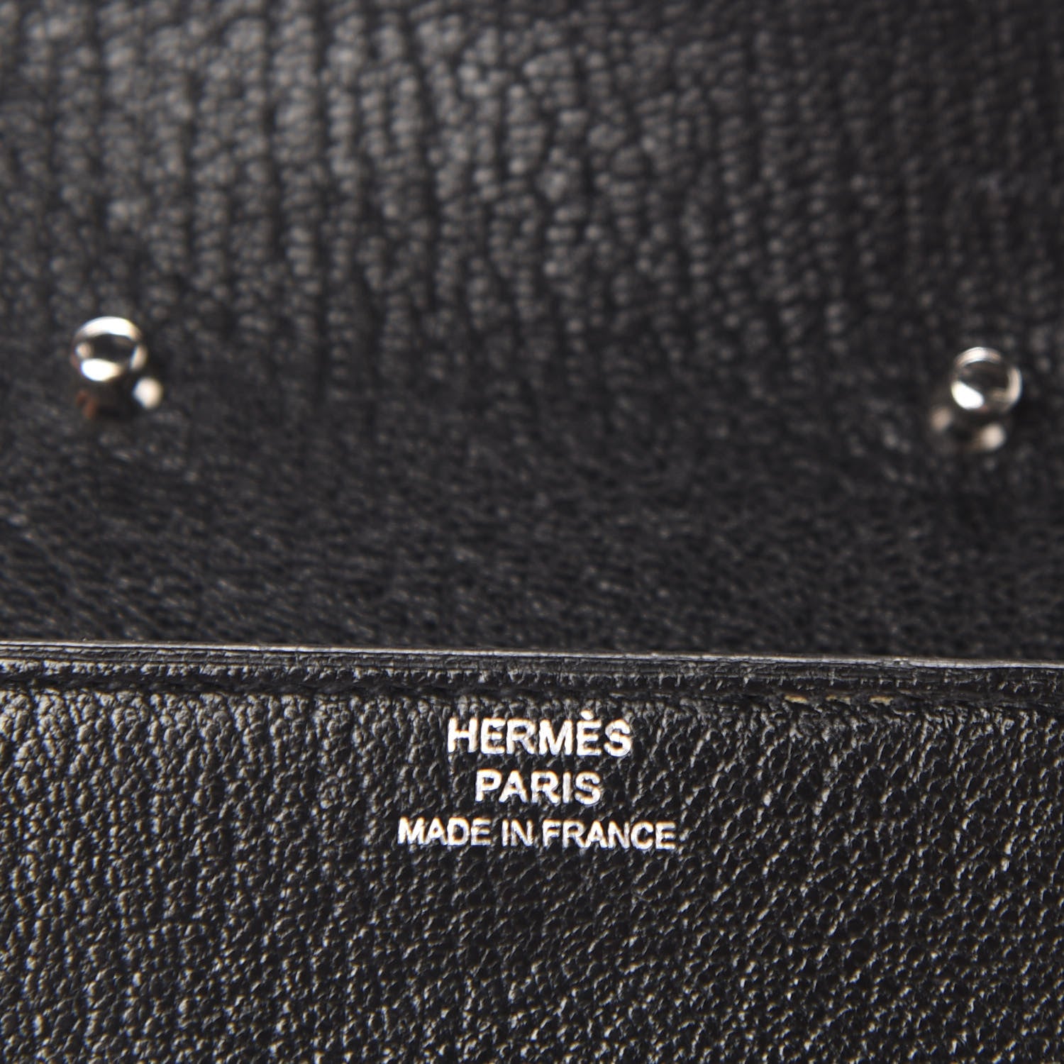 Hermes Chevre Chamkila Mini Cinhetic Wallet Black 11 of 13