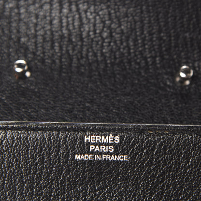 Hermes Chevre Chamkila Mini Cinhetic Wallet Black 11 of 13