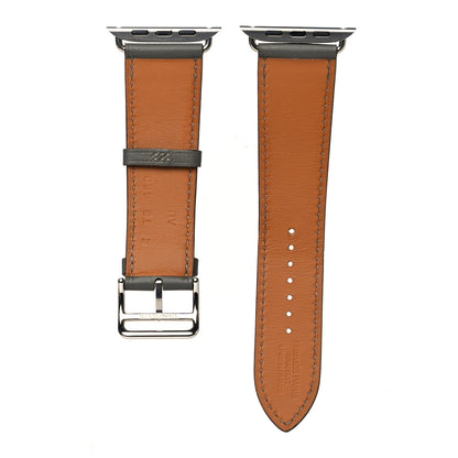 Hermes Swift Attelage 45mm Apple Watch Band Gris Meyer 3 of 8