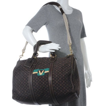 Louis Vuitton Mini Lin Initiales Keepall Ebene 2 of 7