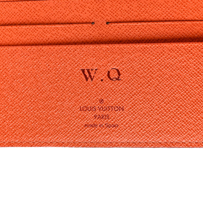 Louis Vuitton Monogram Multicolor Insolite Wallet White Orange 7 of 9