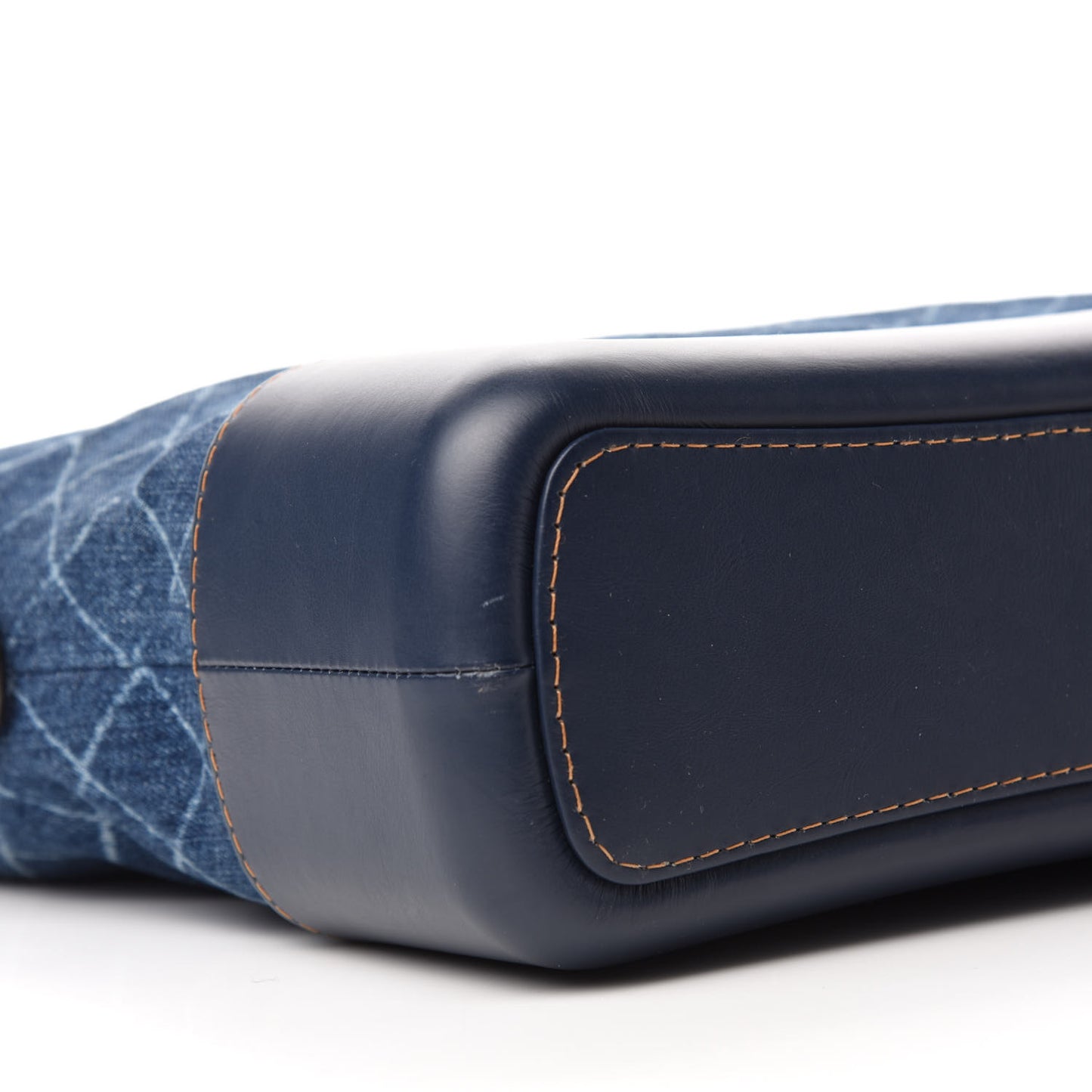 Denim Calfskin Medium Gabrielle Hobo Blue