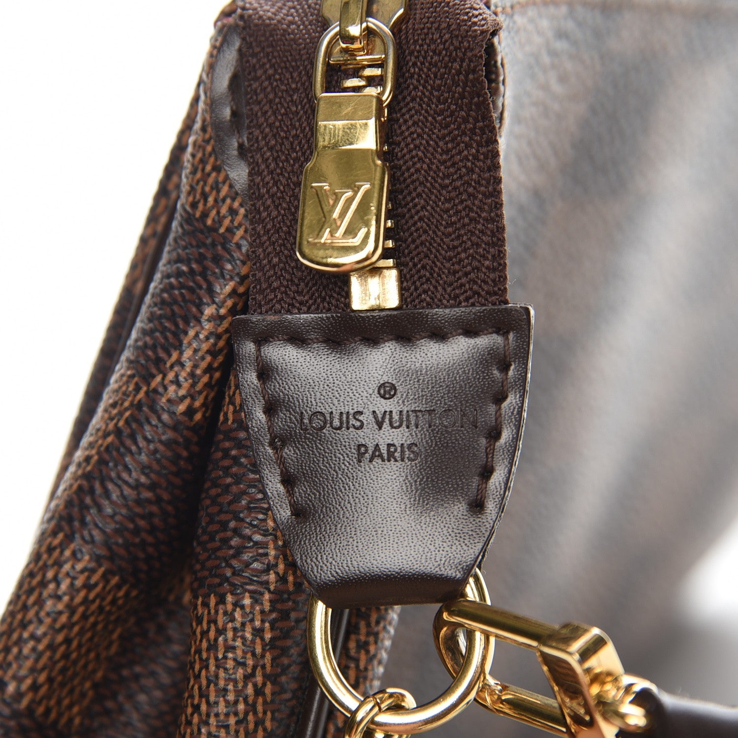 Louis Vuitton Damier Ebene Eva Clutch 7 of 10
