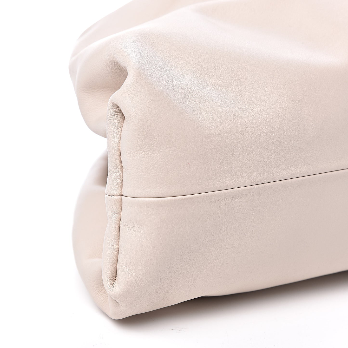 Smooth Butter Calf The Pouch Oversized Clutch Mist