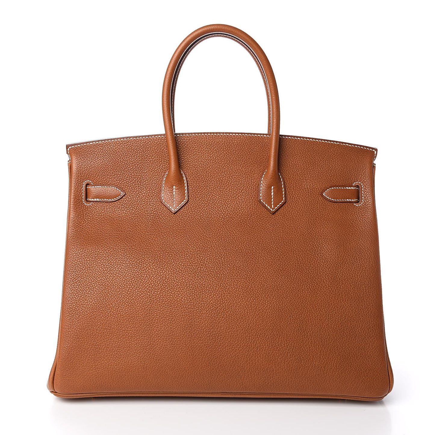 Natural Barenia Faubourg Birkin 35 Fauve