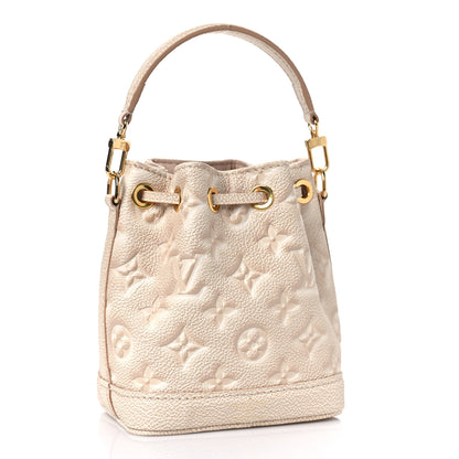 Louis Vuitton Empreinte Monogram Summer Stardust Nano Noe Beige Clair 3 of 8