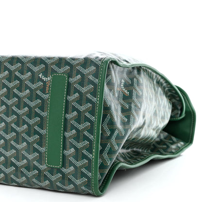 Goyard Goyardine Saint Leger Soft Briefcase Backpack Green 10 of 10