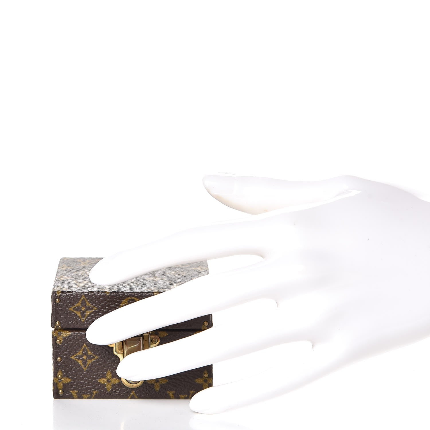 Louis Vuitton Monogram Ring Box Mini Trunk Case 2 of 10