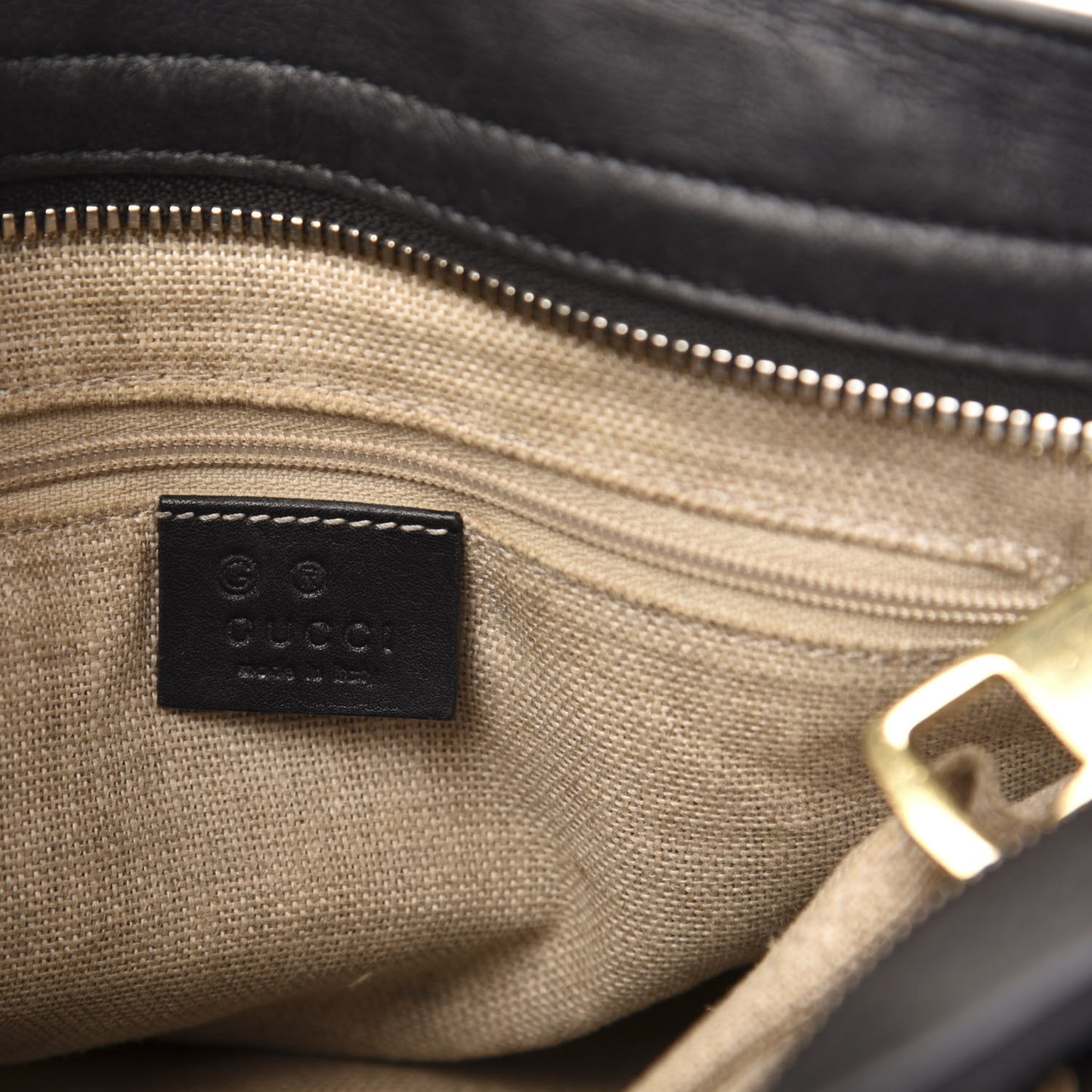 Microguccissima Small Bree Tote Black