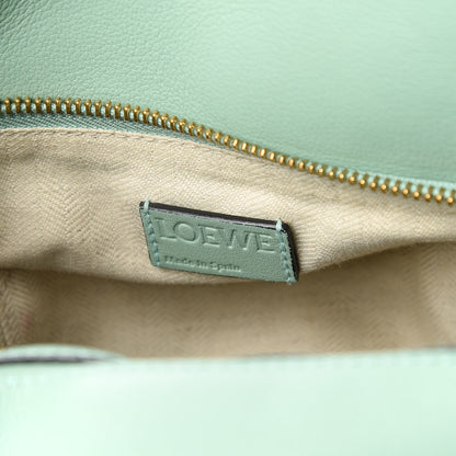 Loewe Calfskin Small Puzzle Bag Sea Water Green 8 of 11