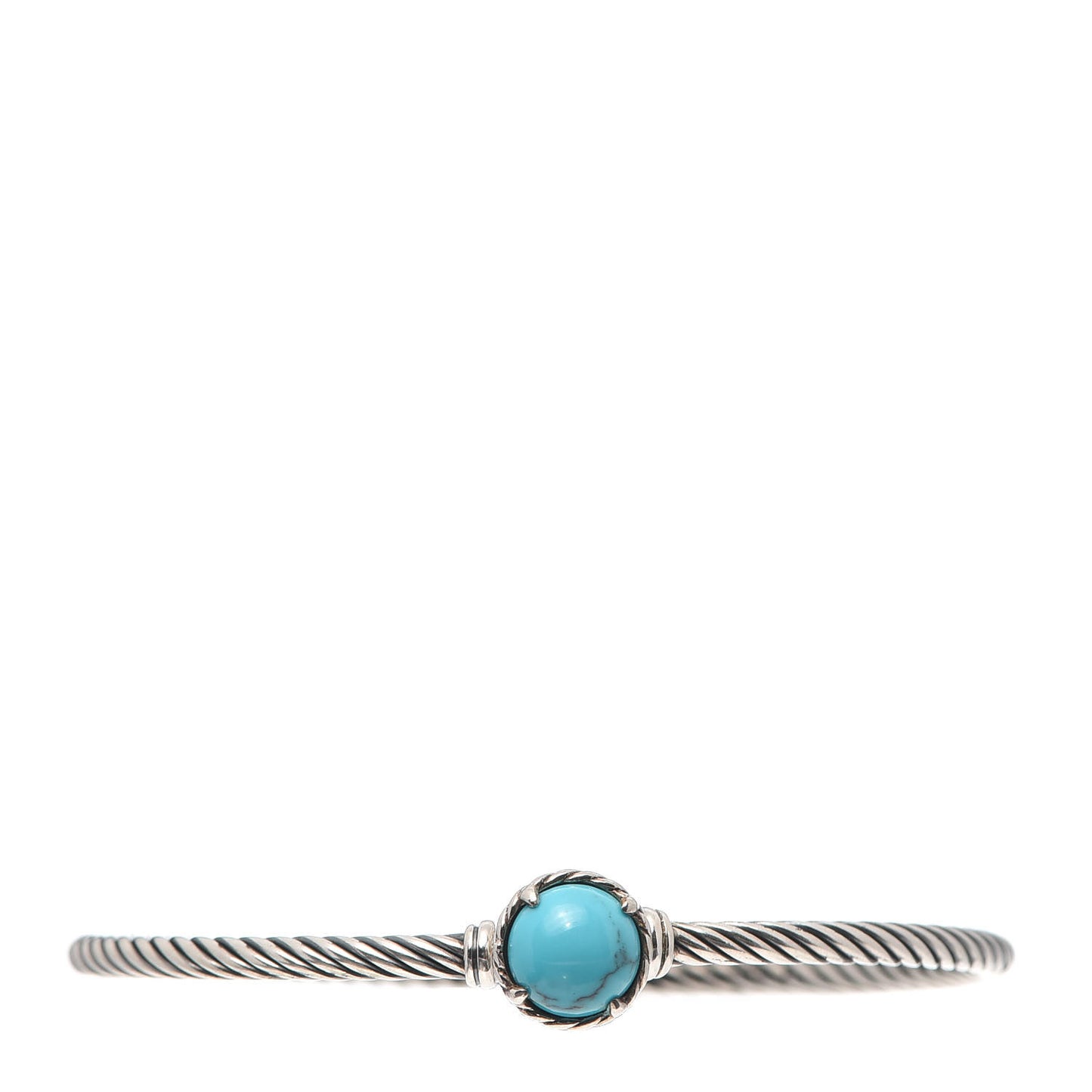 Sterling Silver Turquoise 3mm Chatelaine Bracelet