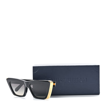 Louis Vuitton Acetate LV Moon Cat Eye Sunglasses Z1655W Black 9 of 9