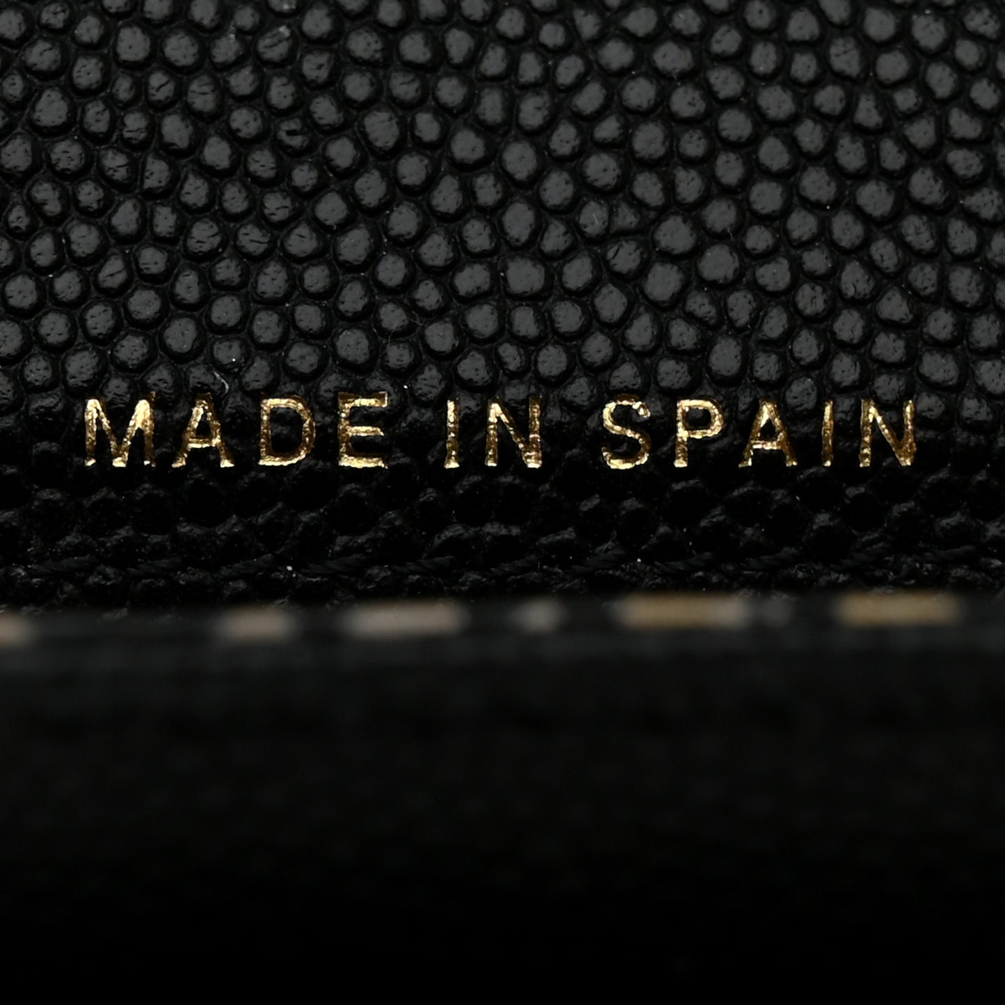 Caviar Quilted CC Racing Flag Flap Card Holder Black