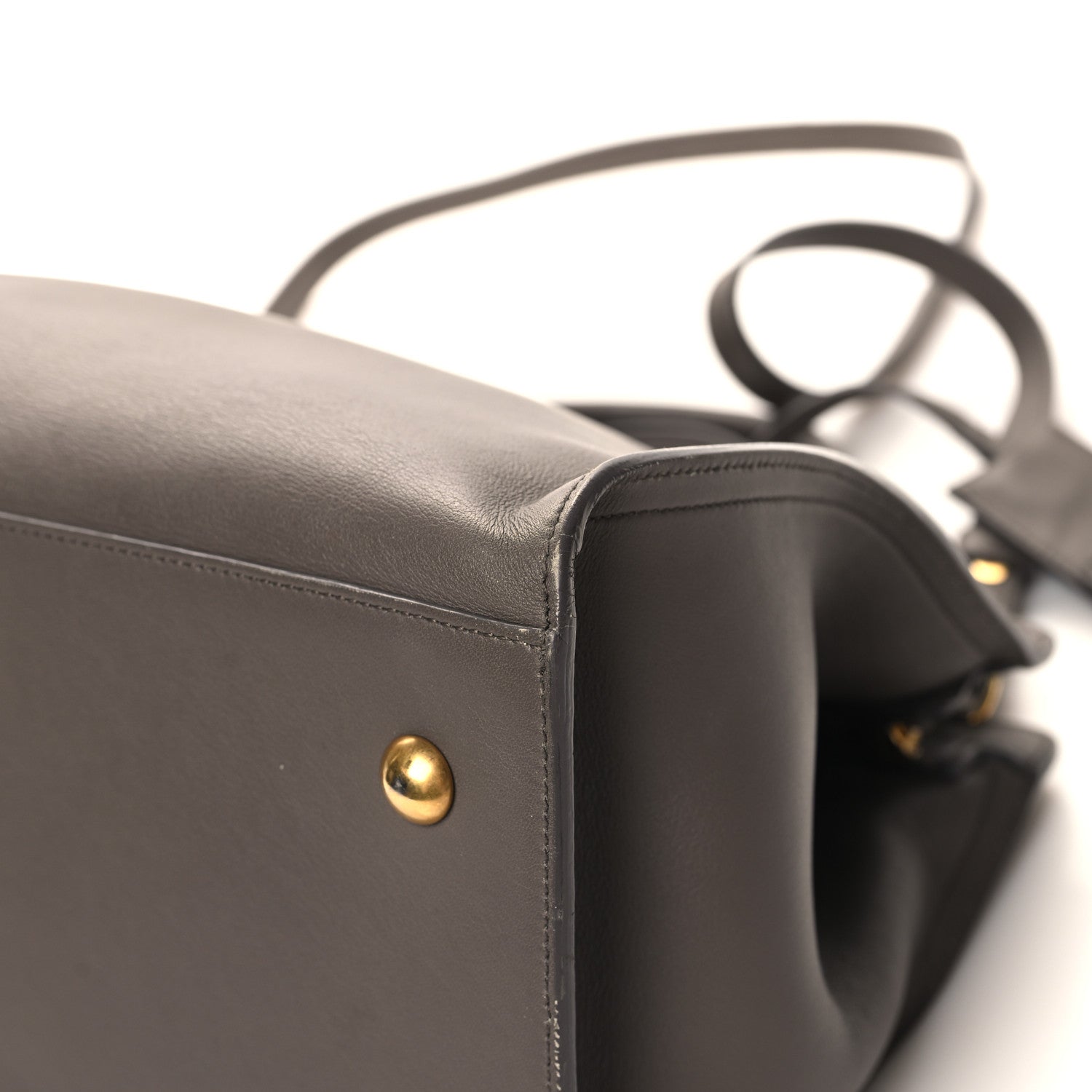 Saint Laurent Calfskin Small Classic Y Cabas Grey 11 of 14